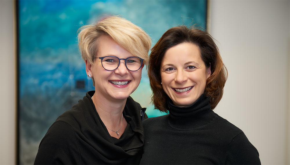 Cornelia-Ulrike Wiertz und Bianca Fromm